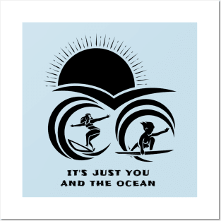 It’s just you and the ocean. There aren’t a bunch of rules.There’s an independence to surfing. Posters and Art